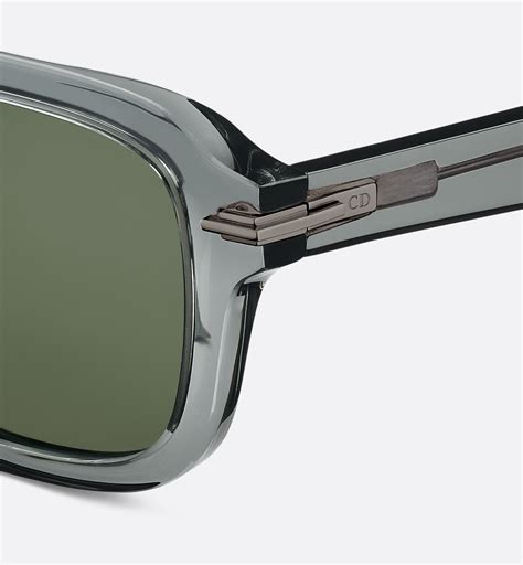 dior black tie eyewear|DiorBlackSuit S15I Transparent Gray Square Sunglasses .